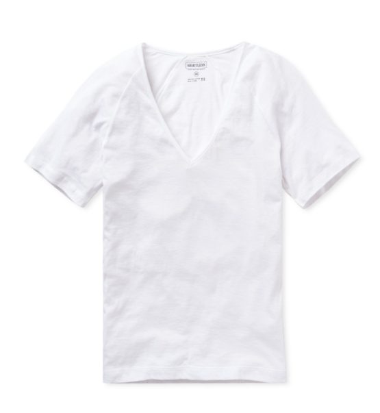 SHIRTLESS | V-Neck Undershirt | White - Shirtless Undershirts